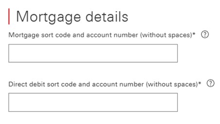 Step 3 - Mortgage details